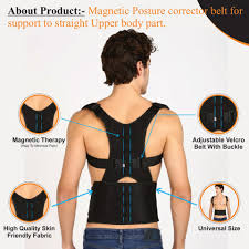 Adjustable Posture Corrector Belt – Back & Shoulder Support
